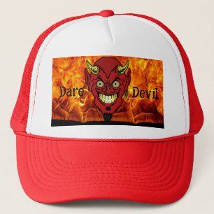 Dare Devil personalisiere Text Truckerkappe