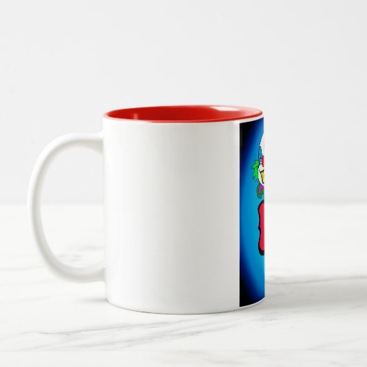 Dare Devil Ralph & Loony Ben Zweifarbige Tasse (Links)