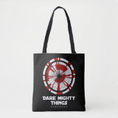 Dare Mighty Things Perseverance Mars Rover Landing Tasche (Vorderseite)