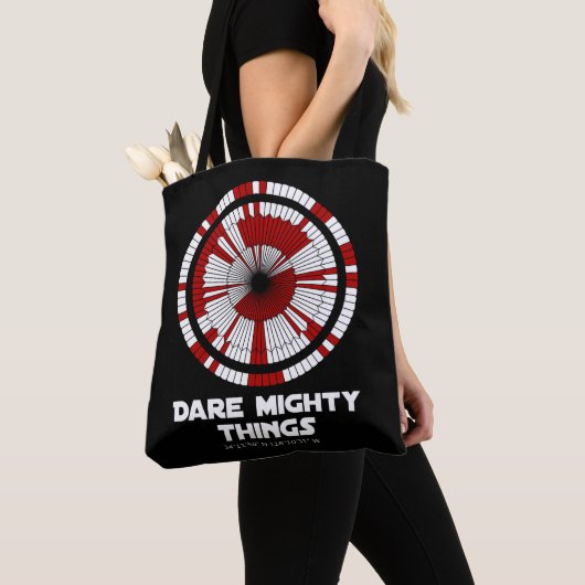 Dare Mighty Things Perseverance Mars Rover Landing Tasche (Von Nahem)