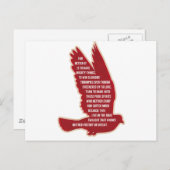 Dare Mighty Things Postkarte (Vorne/Hinten)