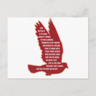 Dare Mighty Things Postkarte