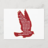 Dare Mighty Things Postkarte (Vorderseite)