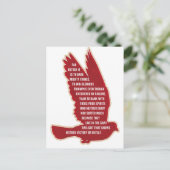 Dare Mighty Things Postkarte (Stehend Vorderseite)