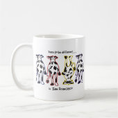 DARE-SAN-FRAN KAFFEETASSE (Links)