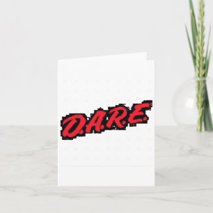 Dare Sticker Karte