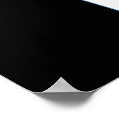 Dare to be Blonde Poster Matte (Ecke)