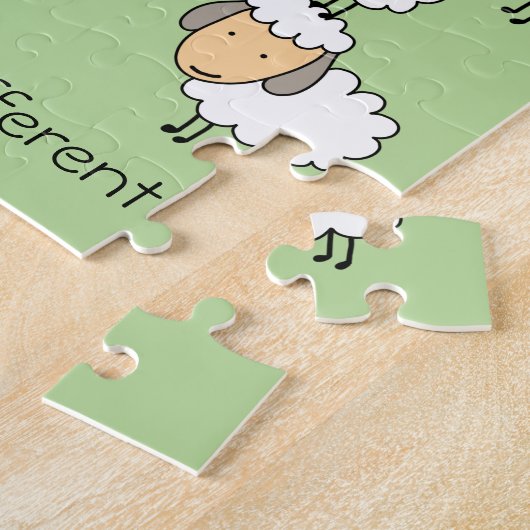 Dare to be Different Black Sheep Puzzle (Seite)