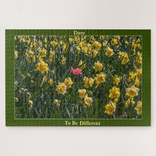 Dare to be Different Daffodils Jigsaw Puzzle (Horizontal)