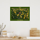 Dare to be Different Daffodils Poster (Küche)