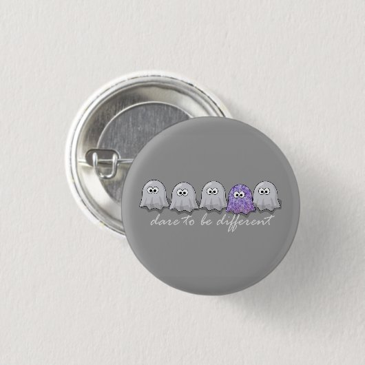 Dare to be Different Ghosts Button (Vorne & Hinten)