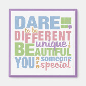 Dare to be Different Magnet (Vorne)