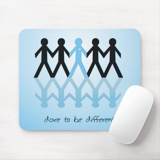 Dare to be Different Mousepad (Mit Mouse)