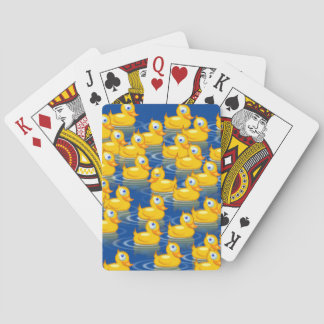 Dare to be Different Niedlichen Gummienten blau ge Spielkarten