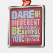 Dare to be Different Ornament (Links)
