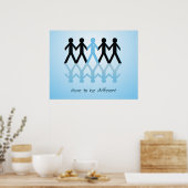 Dare to be Different Poster (Küche)