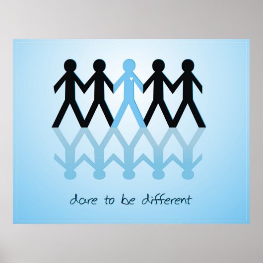 Dare to be Different Poster (Vorne)