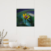 Dare to be different - Schöne Blume Foto Poster (Küche)