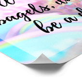 Dare to be Donut quote poster (Ecke)