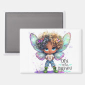 Dare to Be Fairy Magnet (Vorderseite/Rückseite)
