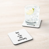 Dare to create Hard Plastic Untersetzer (Rechte Seite)