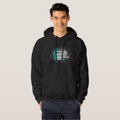 Dare to different Black Hoodie (Vorne ganz)