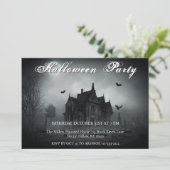 Dare to Enter Halloween-Party Einladung (Stehend Vorderseite)