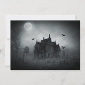 Dare to Enter Halloween-Party Einladung (Rückseite)