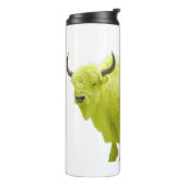 Dare to Imaging Everything Yellow Bison Tumbler Thermosbecher (Nach links gedreht)
