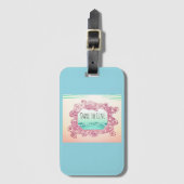 Dare to Live Luggage Tag Gepäckanhänger (Vorderseite Vertikal)