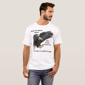 Dare to Stand Alone, American Bald Eagle Edition T-Shirt (Vorne ganz)