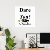 Dare you Poster Matte (Heimbüro)
