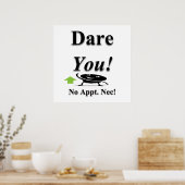 Dare you Poster Matte (Küche)