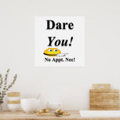 Dare you Poster Matte (Küche)