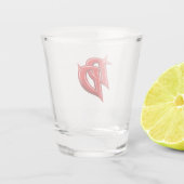 Daredevil inspiriertes Logo Schnapsglas (Rückseite)