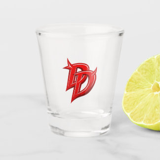 Daredevil inspiriertes Logo Schnapsglas