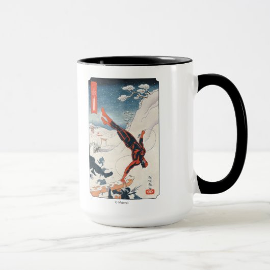 Daredevil-Japanische Illustration Tasse (Rechts)