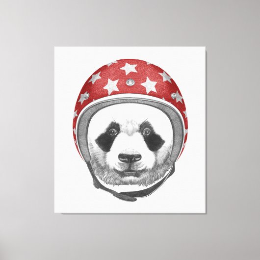 Daredevil Panda Leinwanddruck (Vorderseite)