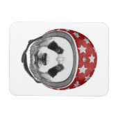 Daredevil Panda Magnet (Horizontal)