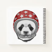 Daredevil Panda Notizblock (Rückseite)