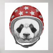 Daredevil Panda Poster (Vorne)