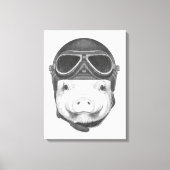 Daredevil Pig Leinwanddruck (Vorderseite)