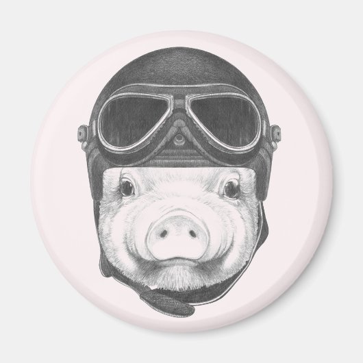 Daredevil Pig Magnet (Vorne)