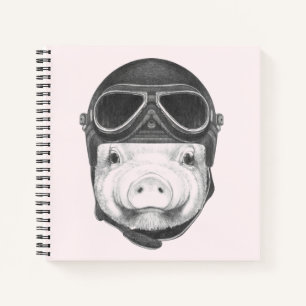 Daredevil Pig Notizblock