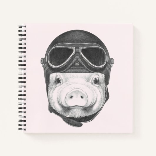 Daredevil Pig Notizblock (Vorderseite)