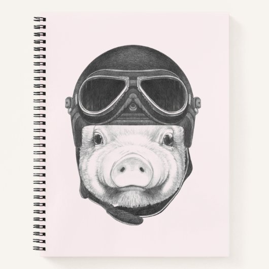 Daredevil Pig Notizblock (Vorderseite)