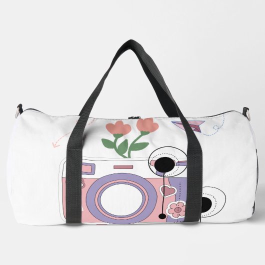 Darf ich dein Foto nehmen? Duffle Bag (Vorderseite)
