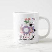 Darf ich dein Foto nehmen? Jumbo-Tasse (Rechts)