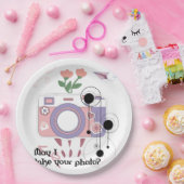 Darf ich dein Foto nehmen? Pappteller (Party)