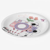 Darf ich dein Foto nehmen? Pappteller (Schrägansicht)